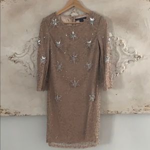 French Connection beaded dress